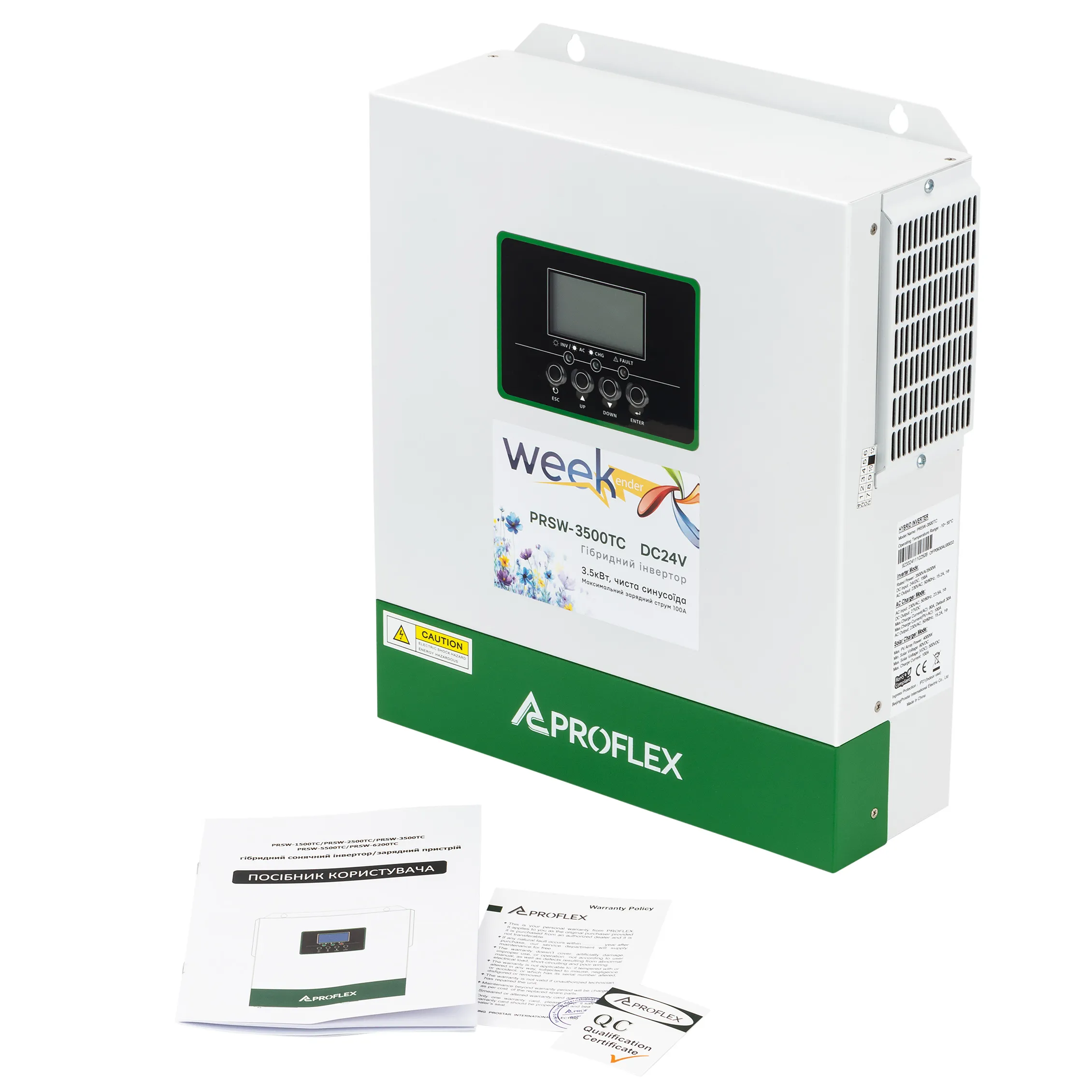 Гібридний інвертор Weekender PRSW-3500TC DC 24V - Зображення 5