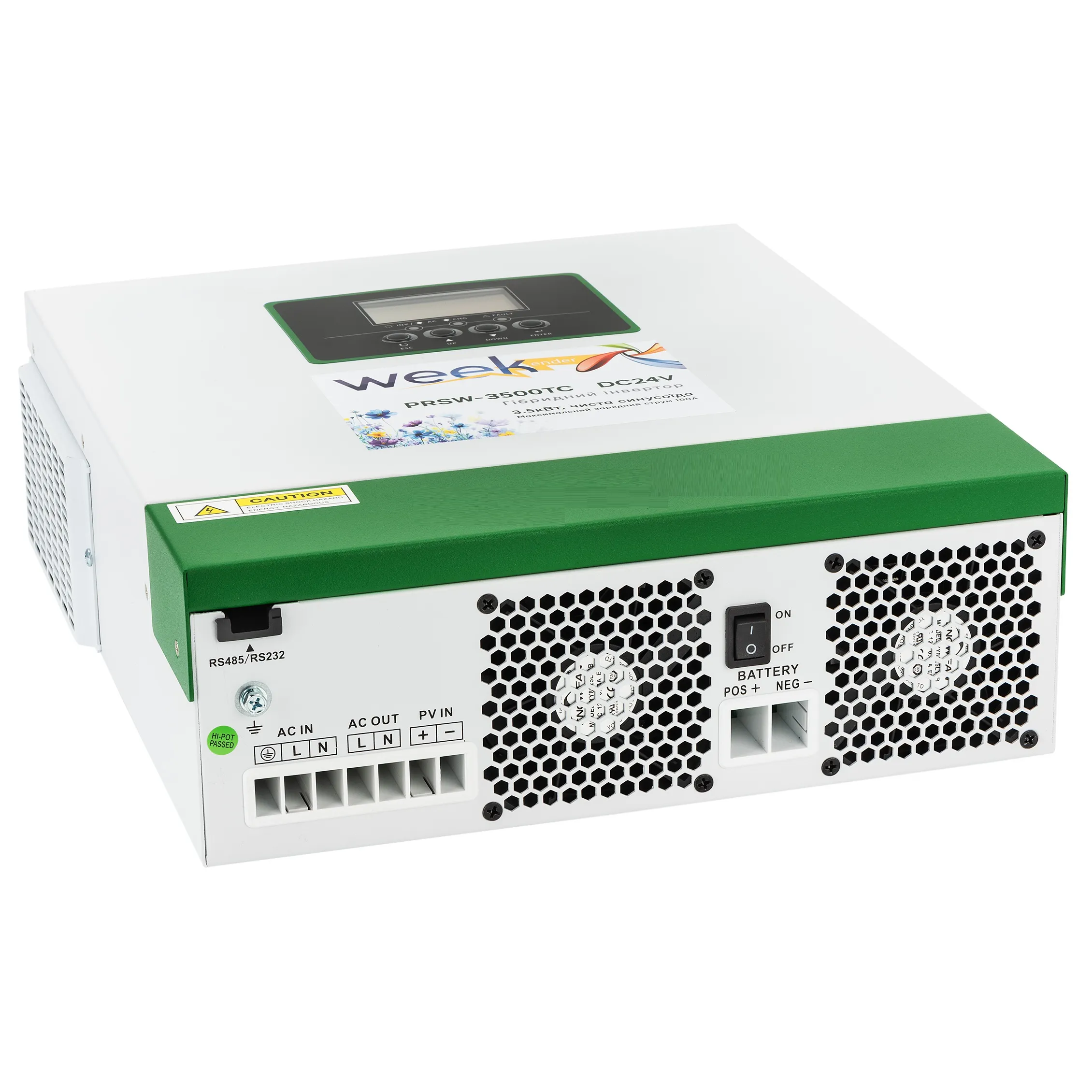 Гібридний інвертор Weekender PRSW-3500TC DC 24V - Зображення 3