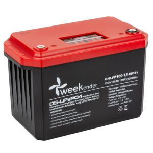 Літій ферумний акумулятор з дисплеєм Weekender IP66 CNLFP100-12.8(DS)