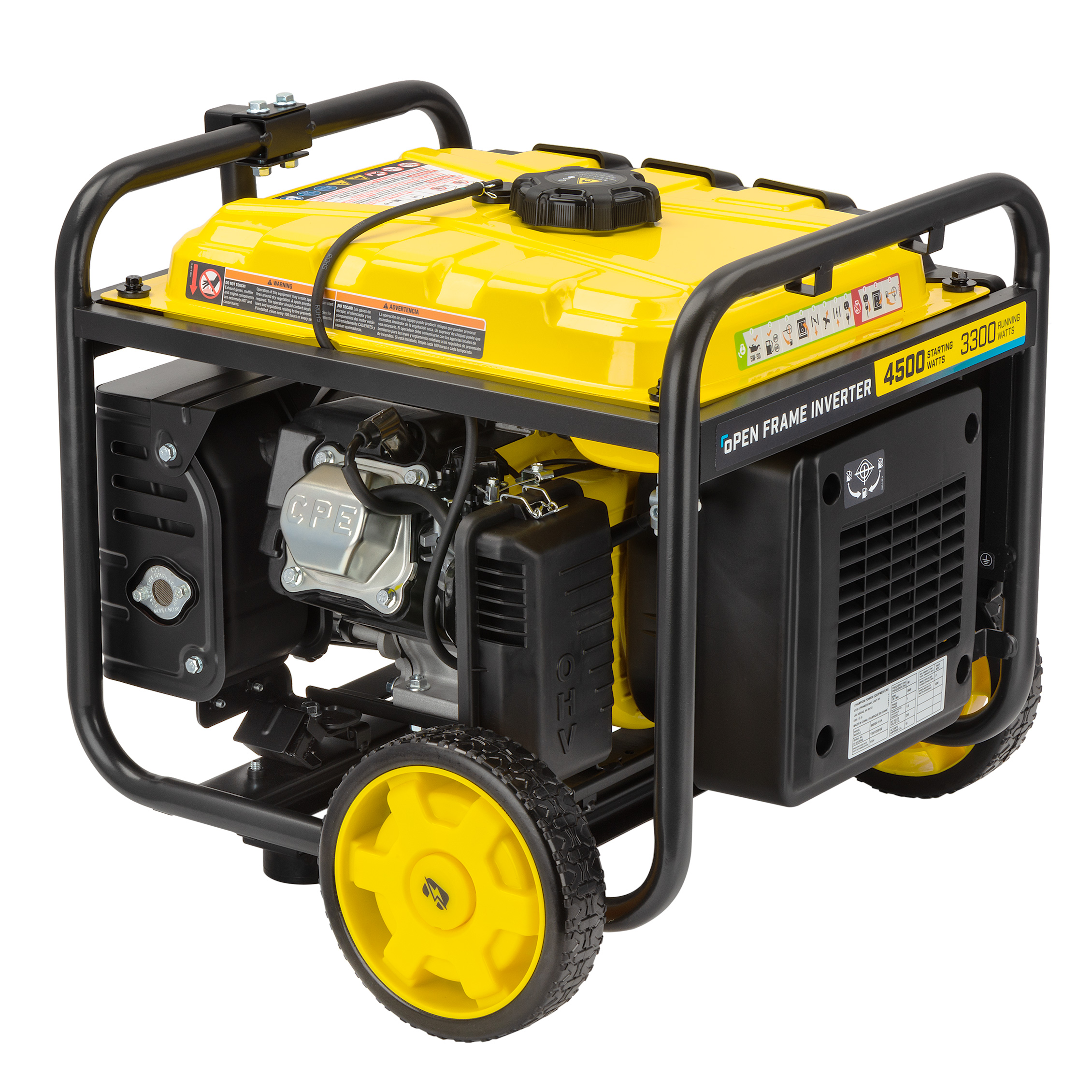 CHAMPION ІНВЕРТОРНИЙ ГЕНЕРАТОР C4500W ВІДКРИТОГО ТИПУ 4500ВТ - Зображення 4