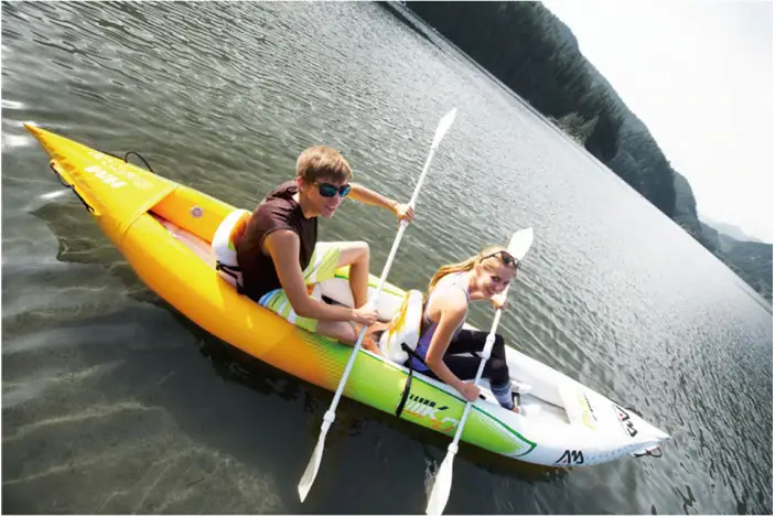 Каяк 2 особи Betta Leisure Kayak 2-person. Inflatable Deck. Paddle*2 Included. Код: BE-412new - Зображення 6