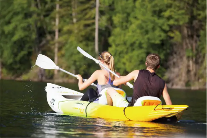 Каяк 2 особи Betta Leisure Kayak 2-person. Inflatable Deck. Paddle*2 Included. Код: BE-412new - Зображення 9