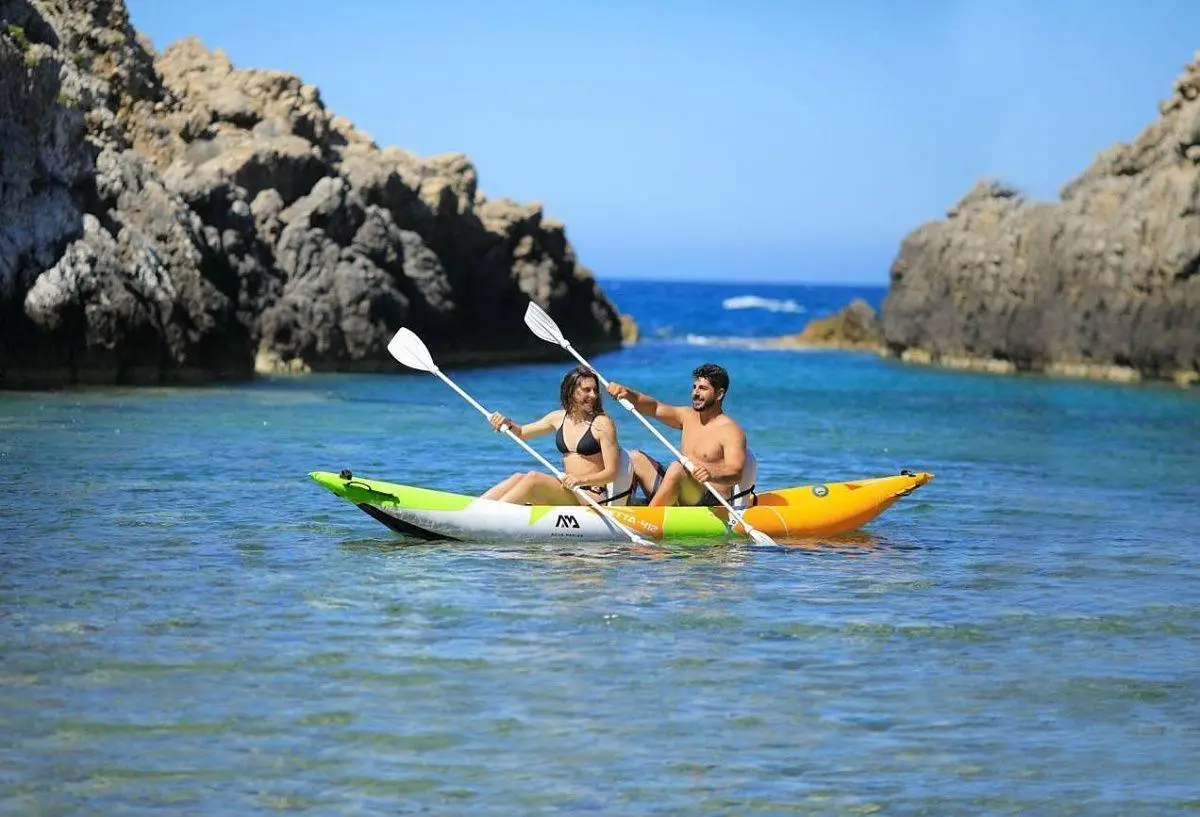 Каяк 2 особи Betta Leisure Kayak 2-person. Inflatable Deck. Paddle*2 Included. Код: BE-412new - Зображення 12