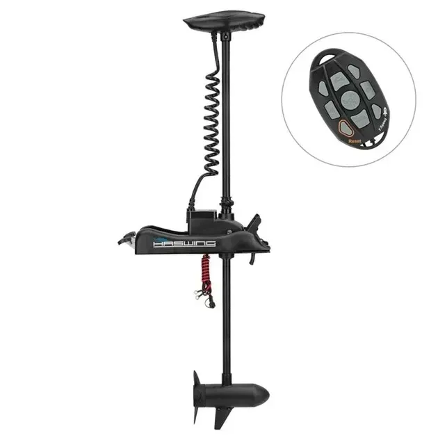 Електромотор до човна (лодки) Haswing Cayman B 55Lbs черный 12В 500700 - Зображення 7