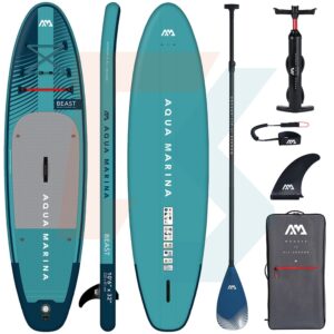 BT-23BEP SUP доска Beast (Aqua Splash) – 10’6″ Aquamarina