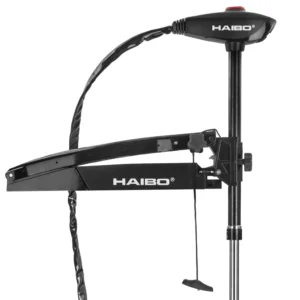 Електромотор до човна (лодки) Haibo WFT80DG (чорний) носовий 24V