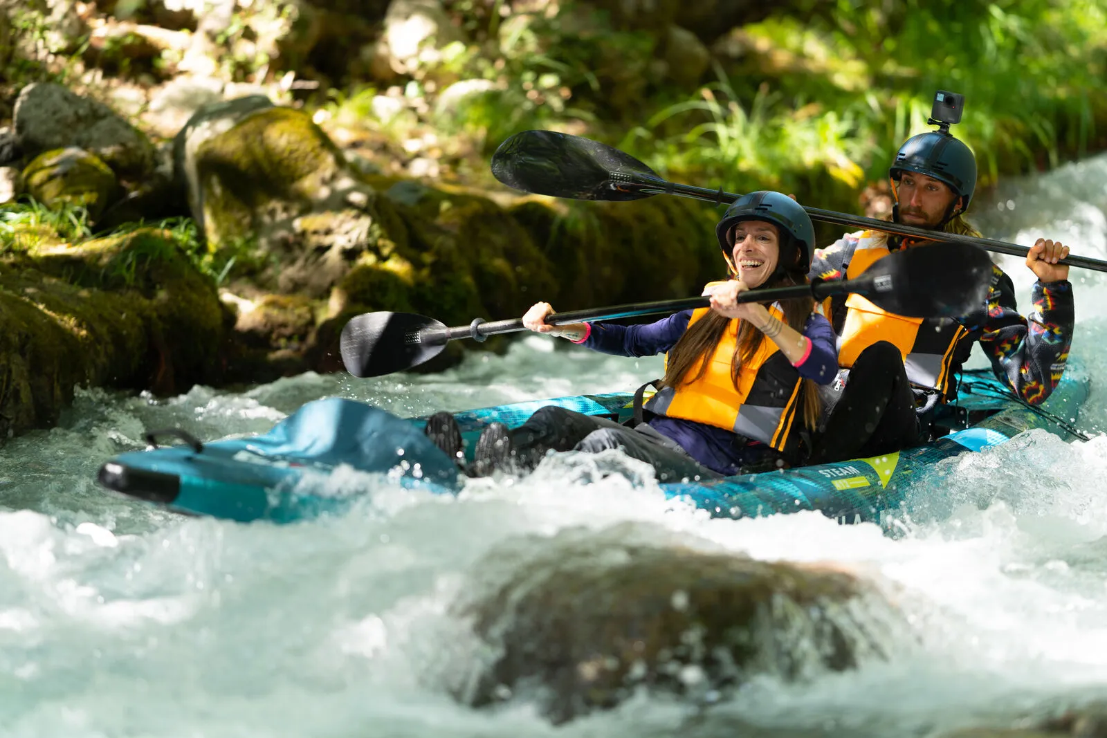 Каяк надувний ST-412 Steam – Professional Kayak 2-person. 4,12м Aquamarina - Зображення 19