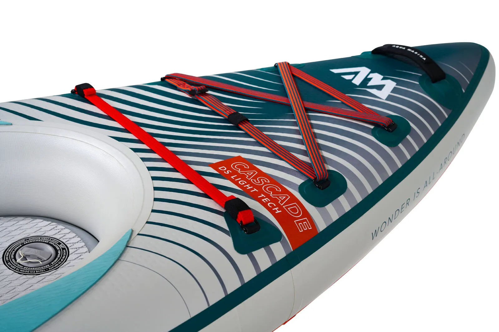 BT-24CAP SUP доска гибрид Cascade 11.2 Aquamarina - Зображення 13