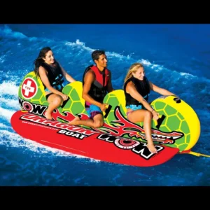 Тюбінг (плюшка) Dragon Boat 13-1060 на три особи – буксируваний балон для катера, човна та гідроцикла
