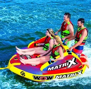 Тюбінг (плюшка) Matrix 1-4P Towable 20-1060 на чотири особи – буксируваний балон для катера, човна та гідроцикла