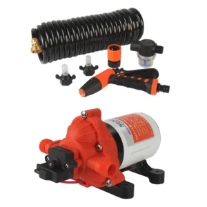 Автомийка SEAFLO 12V комплект для миття авто, душу та човна 70 PSI