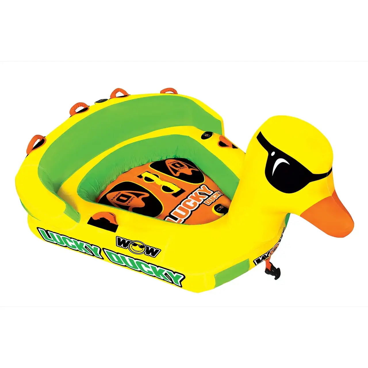 Тюбінг (плюшка) Lucky Ducky 2P Towable на дві особи – буксируваний балон для катера, човна та гідроцикла - Зображення 4