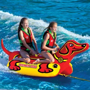 Тюбінг (плюшка) WEINER DOG 2 TOWAВLE на дві особи – буксируваний балон для катера, човна та гідроцикла