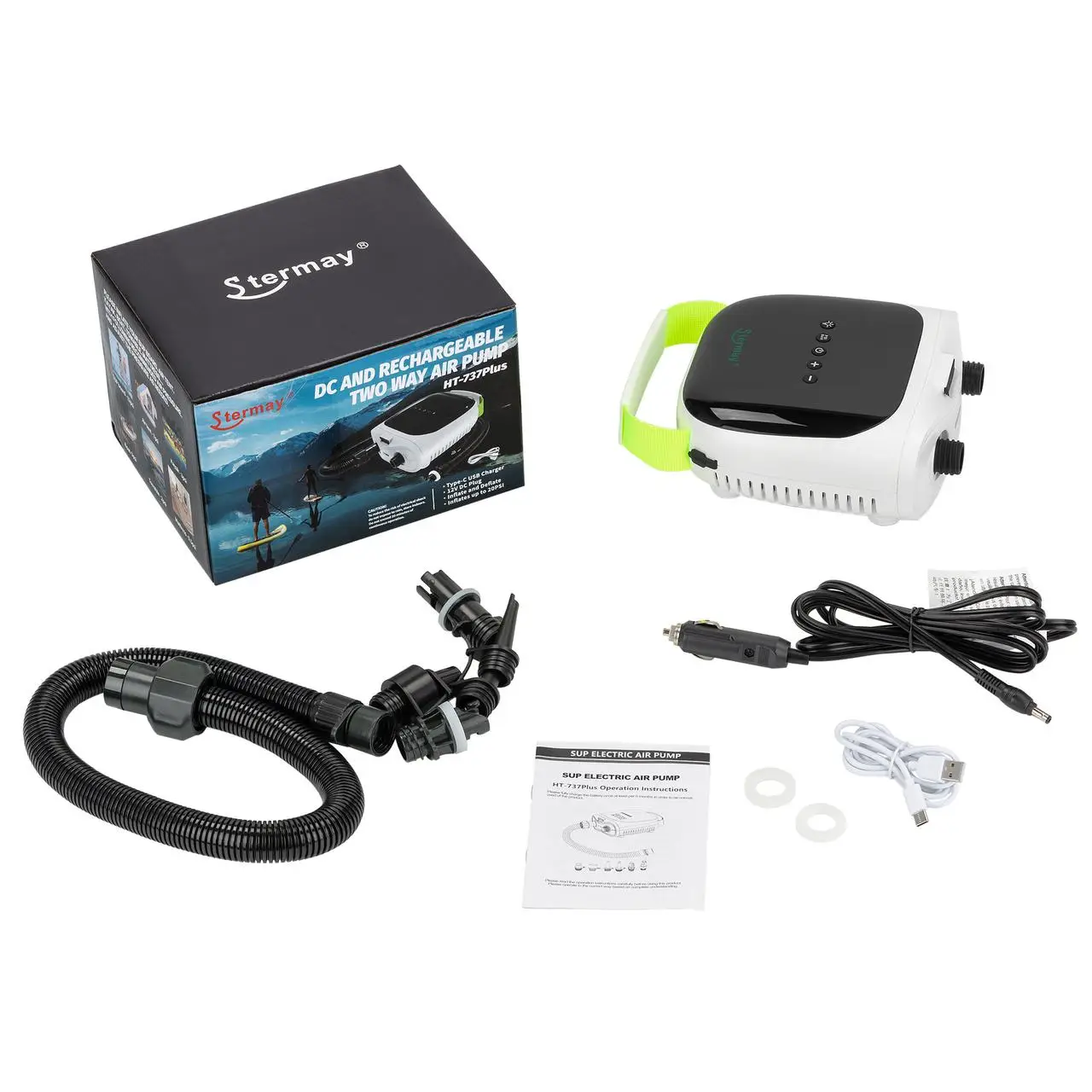Насос Stermay HT-737 2 ступені 70 л/хв 20PSI